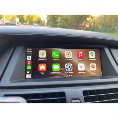 Bevielis BMW Apple Carplay modulis-adapteris NBT + Youtube funkcija 2