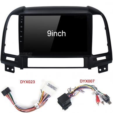 Hyundai Santa Fe 2005-2012 Android Multimedija 9" 5