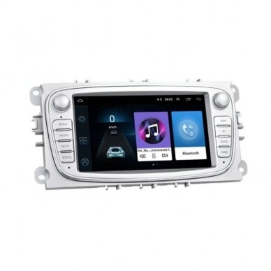 Ford 2007-2012 Universali Android 8.1  Multimedija 7" Sidabrinė