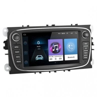 Ford 2007-2012 Universali Android Multimedija 7" Juoda