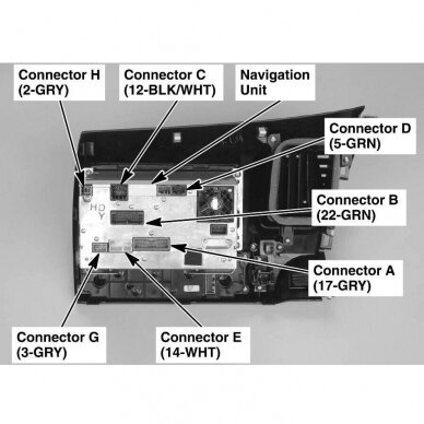 Honda Accord Android Multimedija (be DUAL klimato valdymo) 2003-2008 11