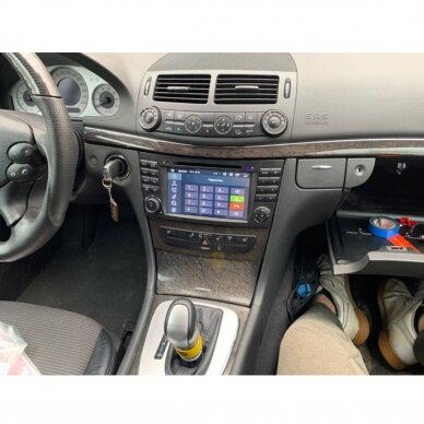 Mercedes-Benz E/CLS/CLK/G-klasė (w211/w209/w219/w463) Android 11 Multimedija (4 GB RAM) 6