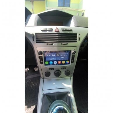 Opel Astra/Meriva/Zafira/Corsa/Vectra/Vivaro Android 10 Multimedija 7" Juoda 4